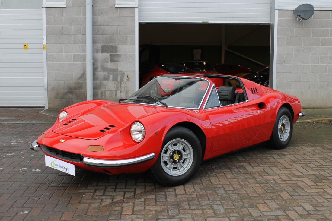 Used Ferrari
 Dino 246 GTS for Sale at Simon Furlonger