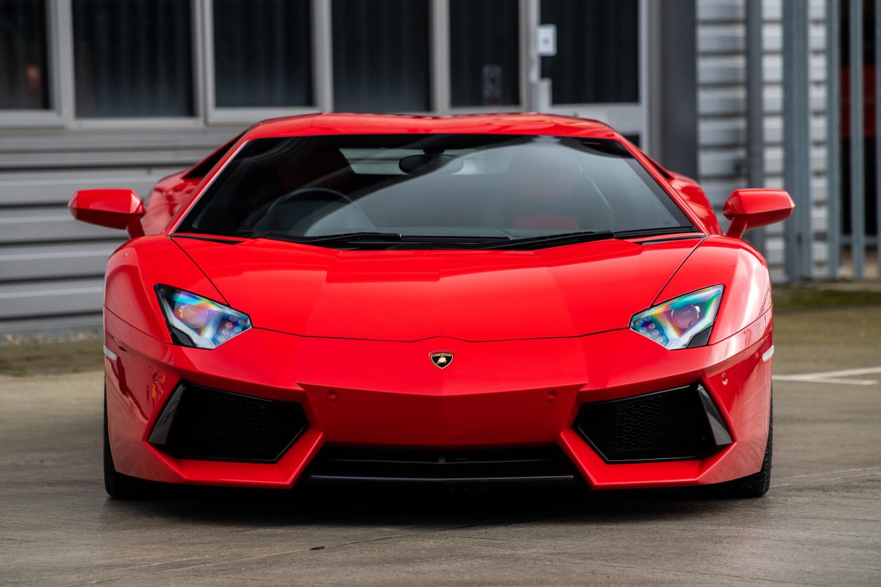 Lamborghini Aventador Front View Lamborghini Aventador Front View