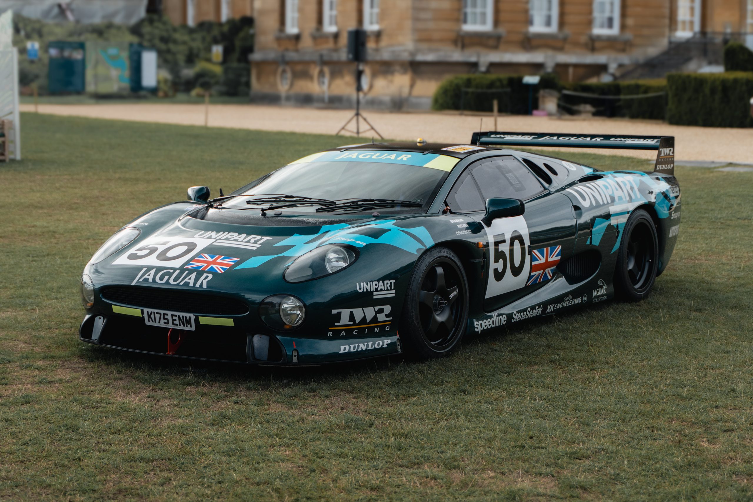 Front of Road registered Jaguar XJ220C-LM at Salon Prive Blenheim 2026 - Furlonger