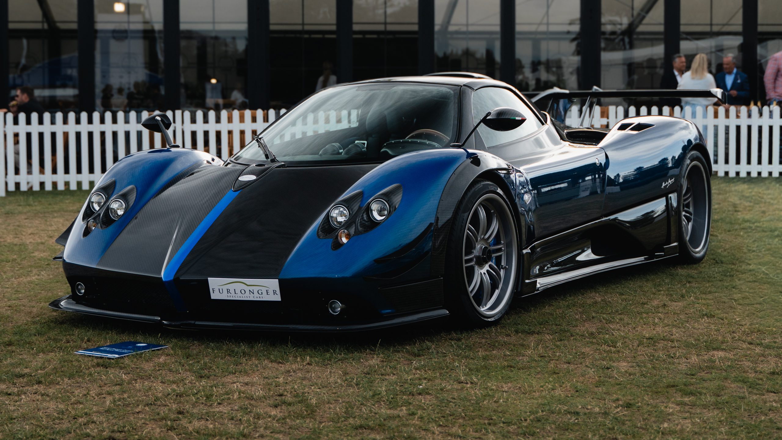 Front of Pagani Zonda Apex Evo Roadster at Salon Prive Blenheim Palace 2026