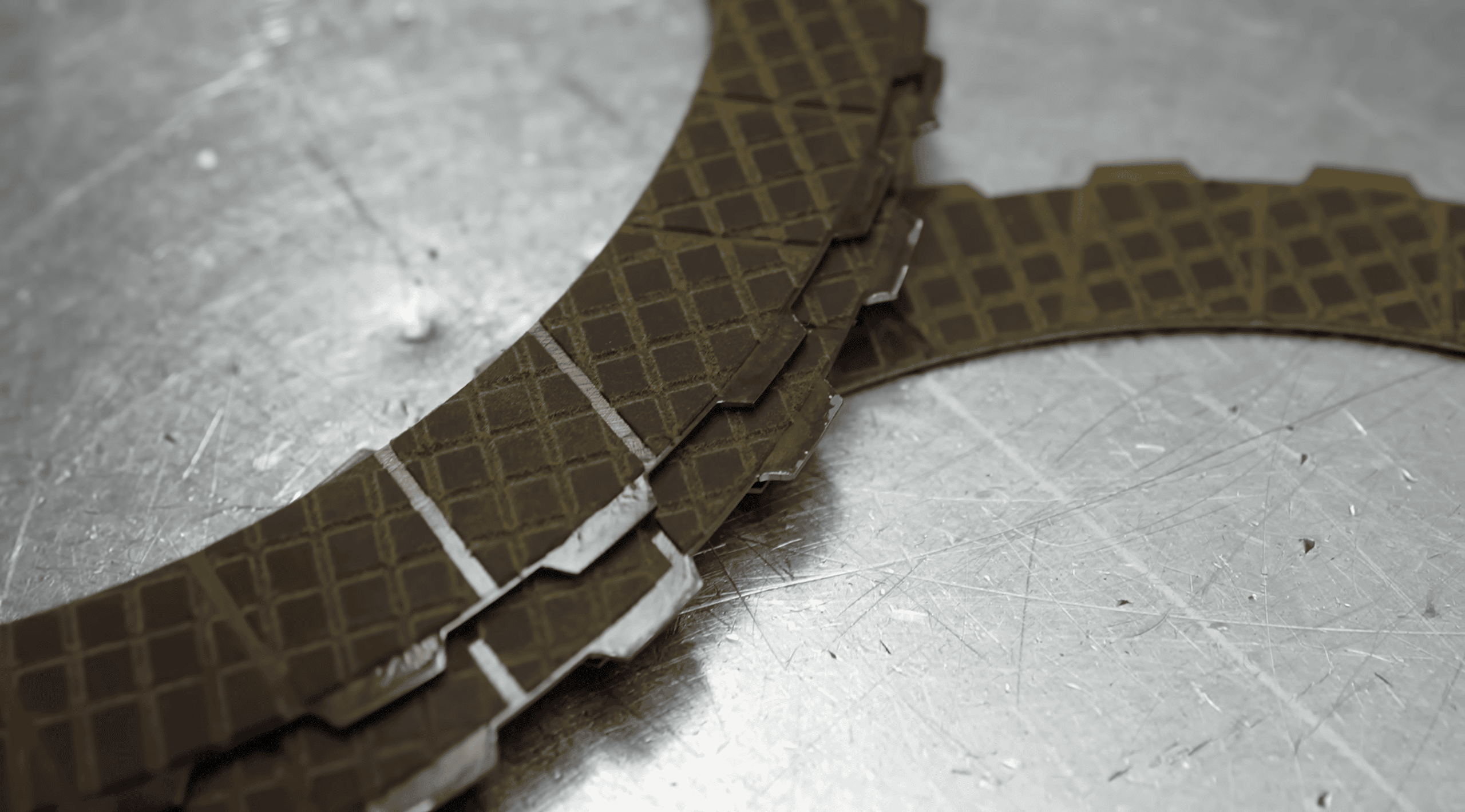 Clutches from a Bugatti Veyron